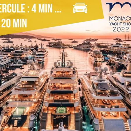 Appartement Moderne Climatise Monaco Vue Mer Cap-d'Ail Extérieur photo