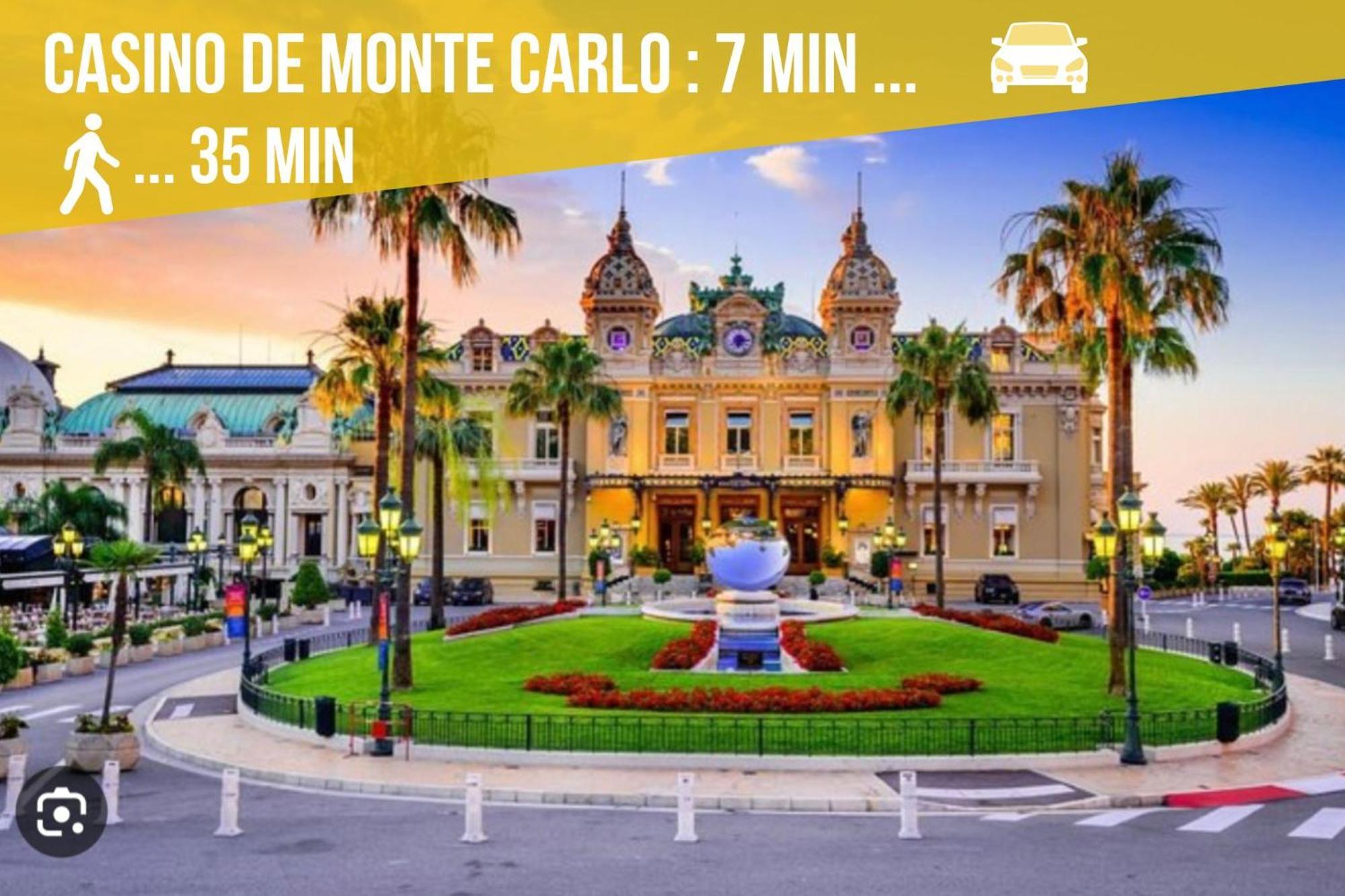 Appartement Moderne Climatise Monaco Vue Mer Cap-d'Ail Extérieur photo